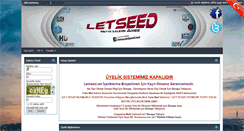 Desktop Screenshot of letseed.net